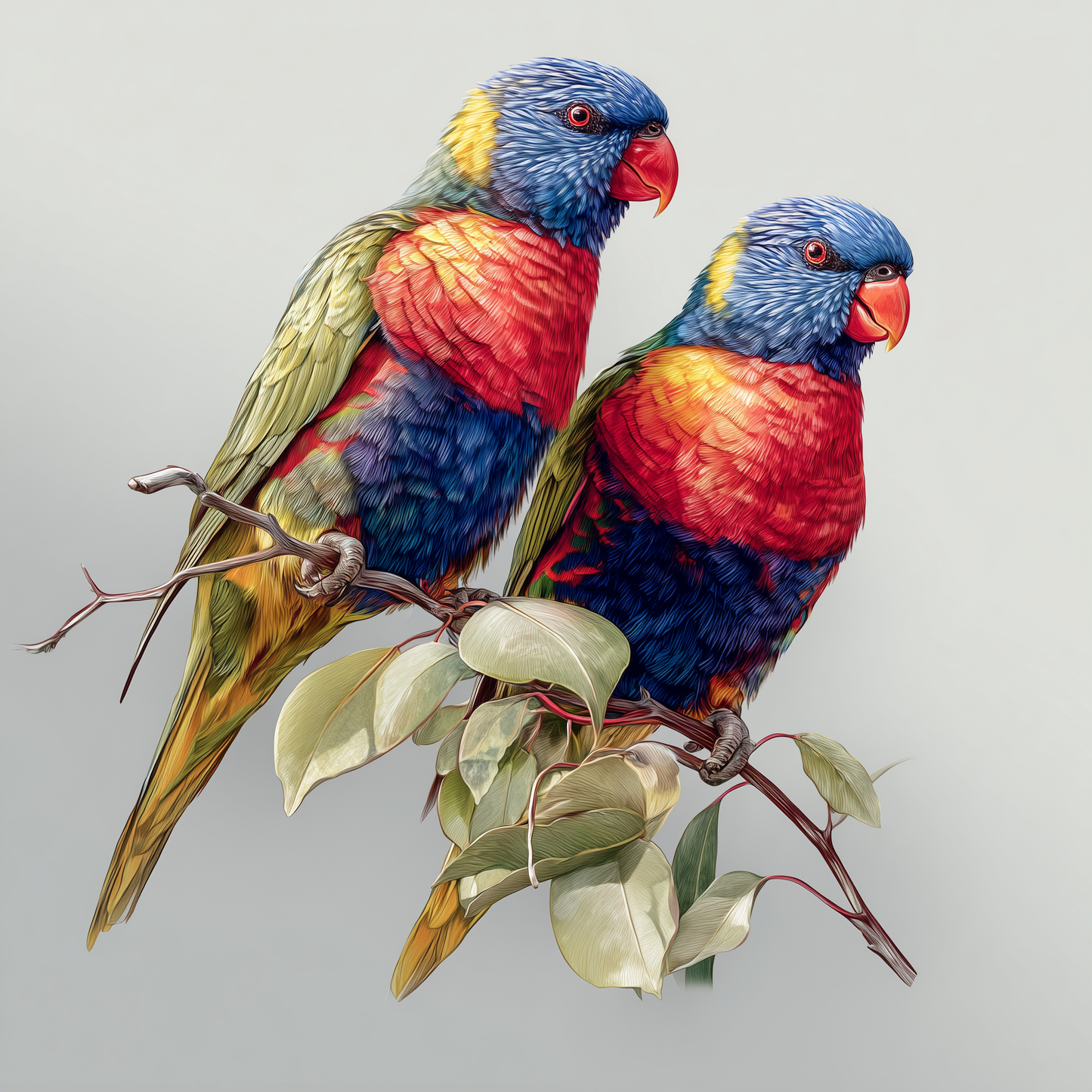 Rainbow Lorikeets