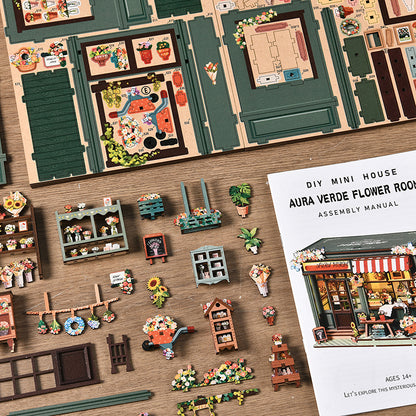 Aura Verde Flower Room Puzzle