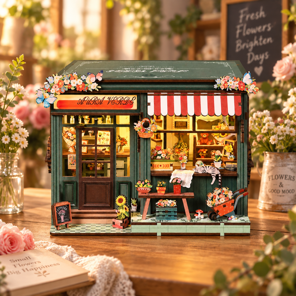 Aura Verde Flower Room Puzzle