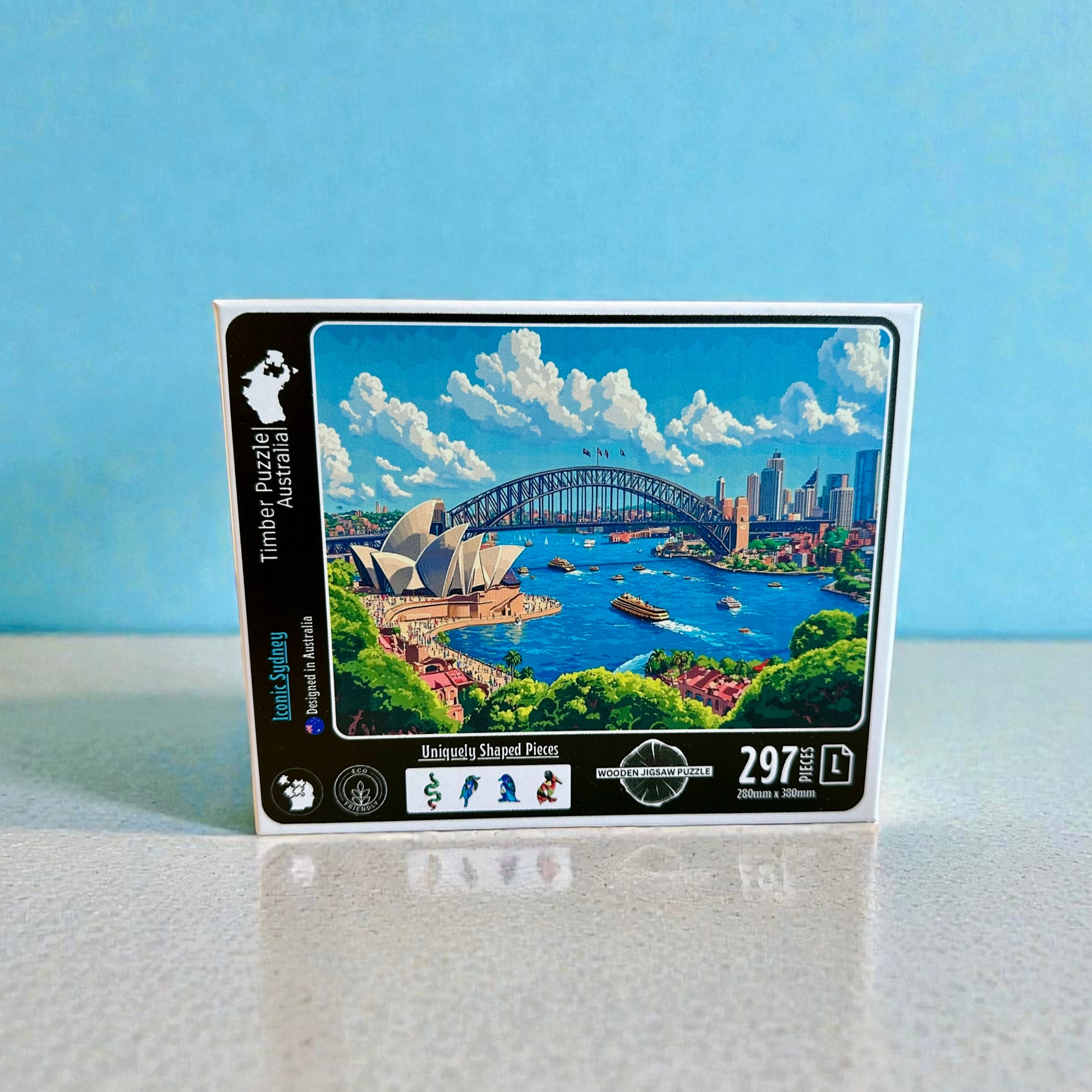 Iconic Sydney – Timber Puzzle Au